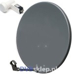 Antena 80 cm + konwerter twin Inverto