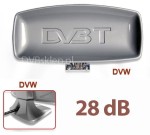 Antena DV W (podstawa) do odbioru DVB-T i telewizji analogowej