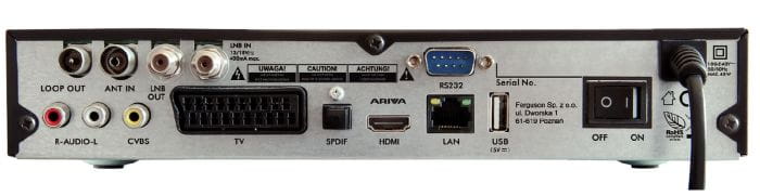 Ferguson Ariva 153 combo widok z tyłu
