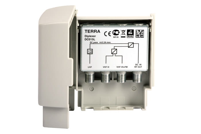 Zwrotnica FM, VHF, UHF Terra DC015L