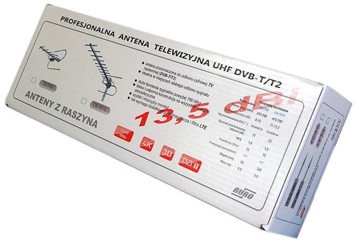 Antena CA-TV16 - pudełko